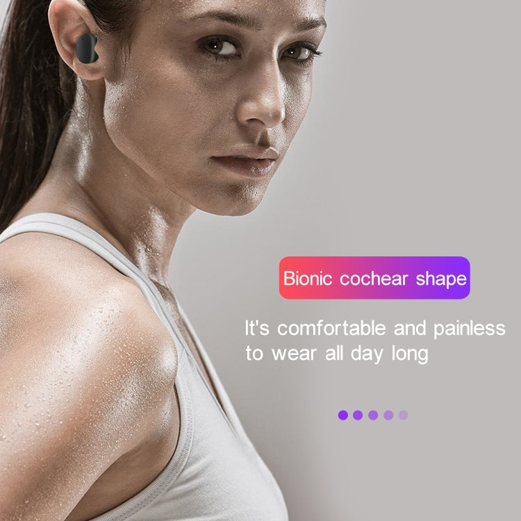 Écouteurs sans fil Bluetooth 5.0 étanches IPX DT-7 avec boîtier de charge magnétique 300 mAh, prise en charge des appels, DT-7